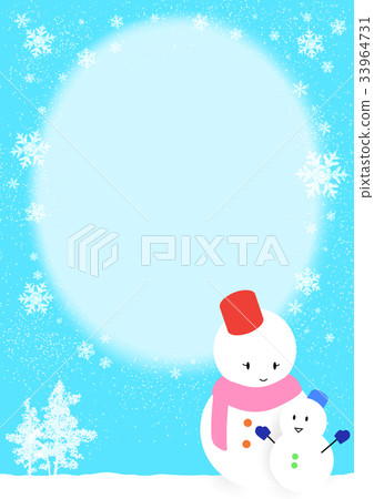Snowman (A5 letter paper size) 33964731