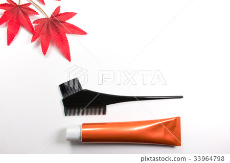 秋天頭髮顏色美髮師理髮師 33964798