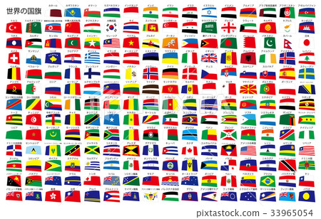 Flag of the world fluctuation name 33965054