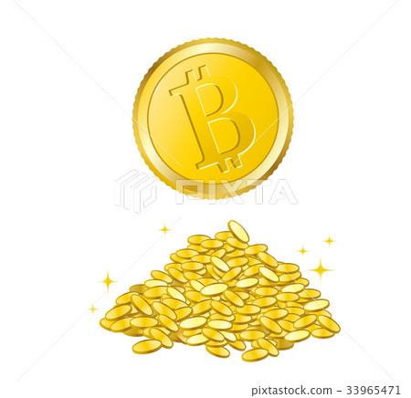 Bit coin - Stock Illustration [33965471] - PIXTA