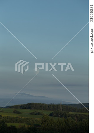 Rural landscape and Mt. 33966881