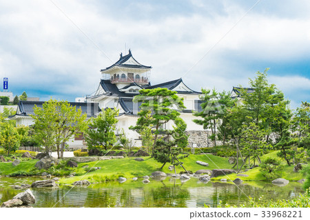 圖庫照片: 富山城 公園 富山