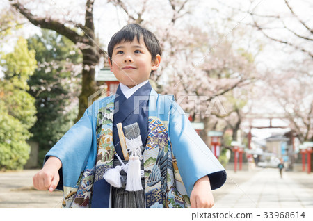 Seven three-five-five-year-old boy Seven three-five-five-year-old boy 33968614