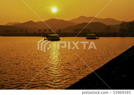 釣魚點，忠州市，忠北 33969385