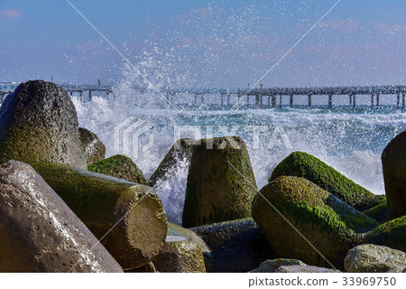 Tetrapod,防波堤,蔚珍,Gyeongbuk Tetrapod,防波堤,蔚珍,Gyeongbuk 33969750