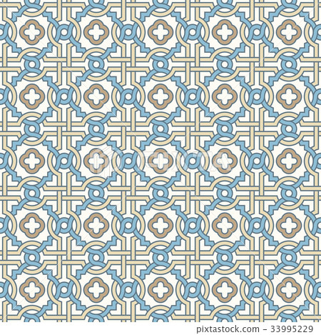 Tangled Pattern with Quatrefoils 33995229