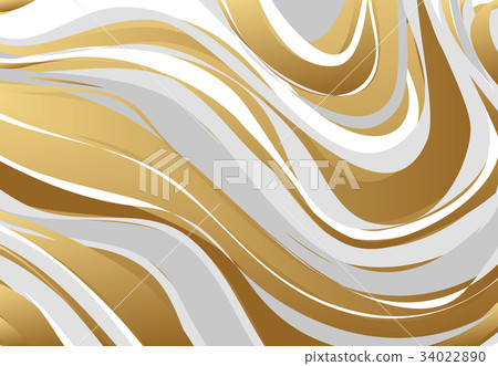Abstract marbling texture. Gold, gray, white Abstract marbling texture. Gold, gray, white 34022890