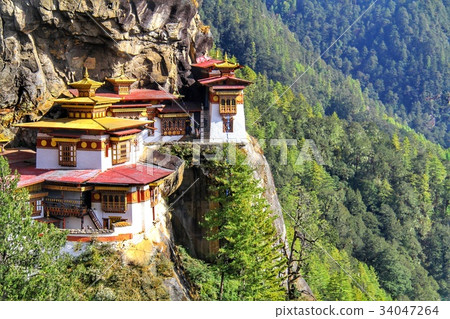 Taktshang Goemba or Tiger's nest monastery, Bhutan 34047264