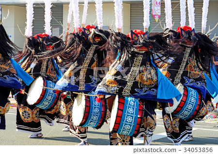 Hanamaki Festival Local performing arts deer dance parade 34053856