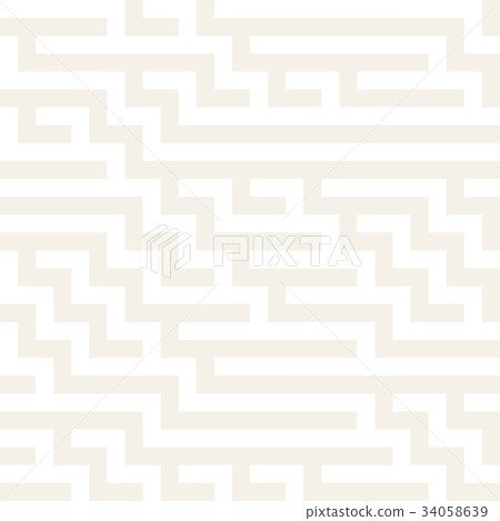 Irregular Maze Shapes Tiling Contemporary Graphic Irregular Maze Shapes Tiling Contemporary Graphic 34058639