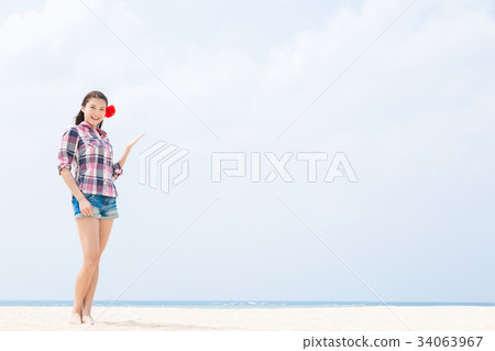 年輕的女士旅行 34063967