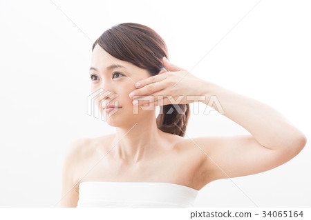 Beauty woman skincare beauty young woman 34065164