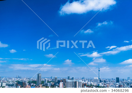 Cityscape with Tokyo Sky Tree Cityscape with Tokyo Sky Tree 34068296