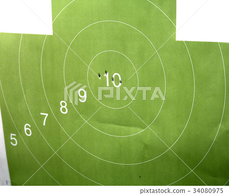 Accurate shot at the target. Hits in the top ten 34080975