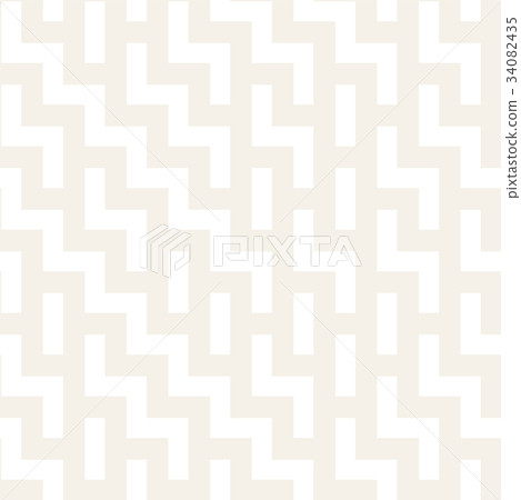 Irregular Maze Shapes Tiling Contemporary Graphic 34082435