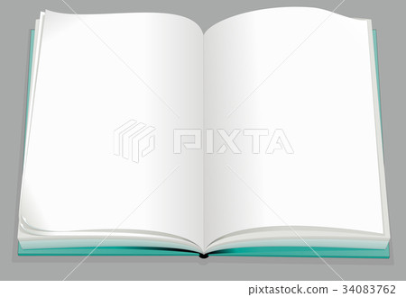 Blank Book template Vector Blank Book template Vector 34083762