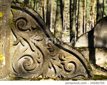 Ancient Decorated Wall Ancient Decorated Wall 34086709