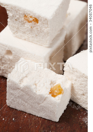 Pastille with orange succade Pastille with orange succade 34087046