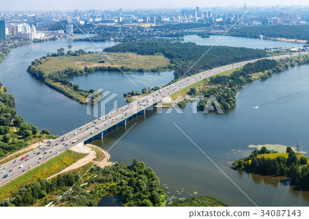 bird's-eye view of Novorizhskoye Shosse to Moscow bird's-eye view of Novorizhskoye Shosse to Moscow 34087143