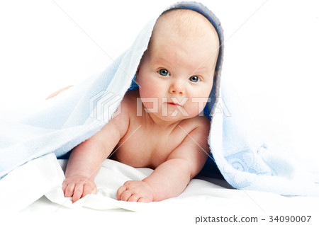 baby girl im towel 34090007
