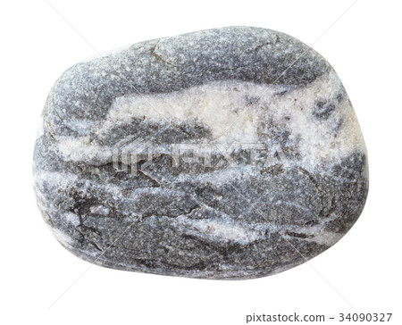 specimen of greywacke stone isolated 34090327