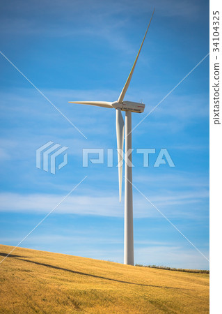 Windmills for electric power production 34104325