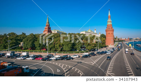 View on Kremlin and river Moscow from the Big 34107943