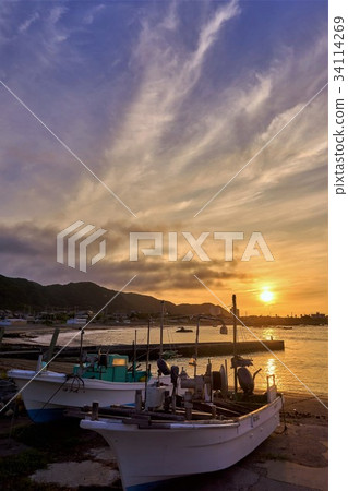 Chiba Prefecture Nakura Fishing Port Asahi 34114269