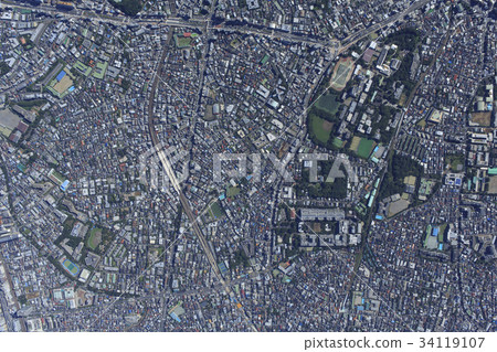 Around Yoyogiuehara / Makoto Aerial 34119107