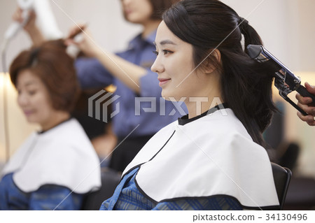 母親,女兒,母親和女兒約會,美容美髮 母親,女兒,母親和女兒約會,美容美髮 34130496