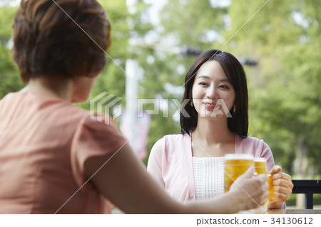 Mother, daughter, mother and daughter date 34130612