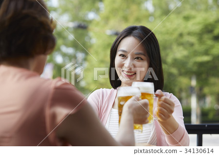 Mother, daughter, mother and daughter date 34130614