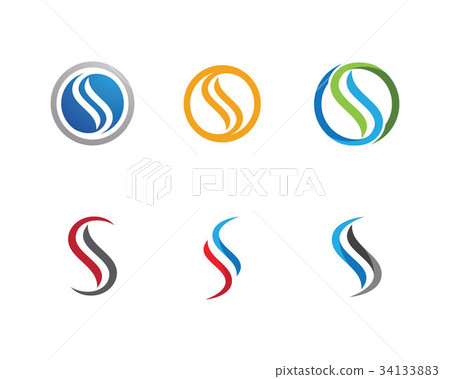 S letter logo template 34133883