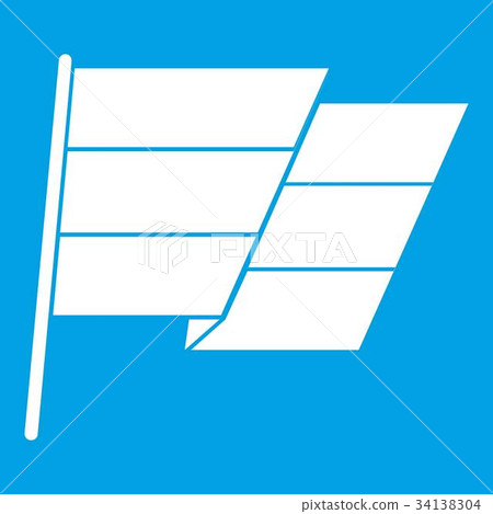 Flag icon white Flag icon white 34138304