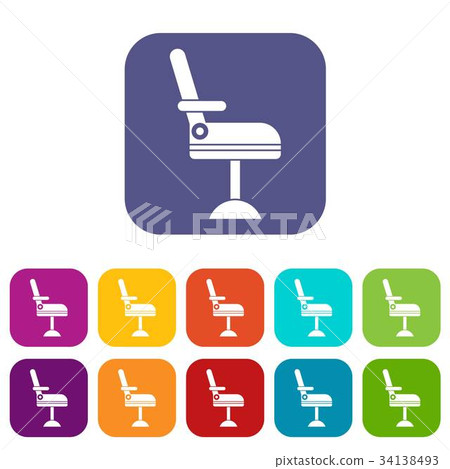 Chair icons set - Stock Illustration [34138493] - PIXTA