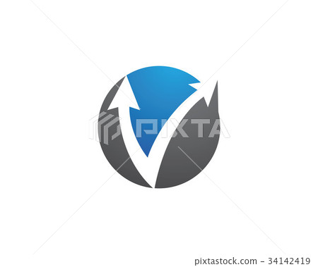 Arrows Logo Template design. 34142419