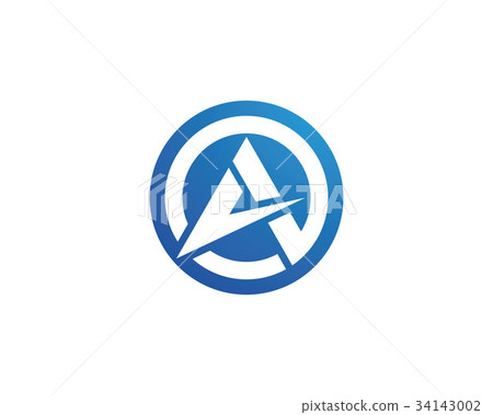 A Letter Logo Template A Letter Logo Template 34143002