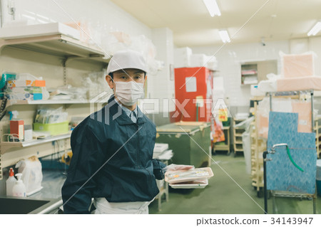 超級市場 超市 處理過的肉 34143947