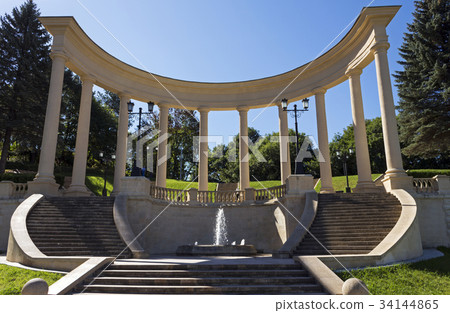 Old colonnade in Kislovodsk 34144865