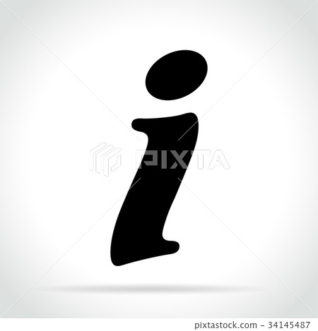 information icon on white background 34145487