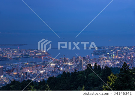 從神戶山的夜景 從神戶山的夜景 34146341