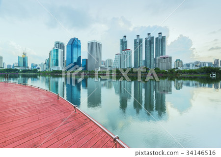 Bangkok city downtown 34146516