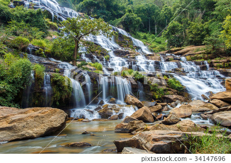 Mae Ya waterfall 34147696