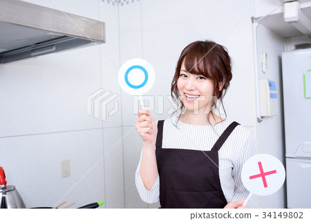 Correct answer in the kitchen, incorrect answer Correct answer in the kitchen, incorrect answer 34149802