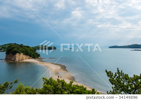 Shodoshima tide is full of angel road 34149896