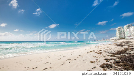 Cancun beach Cancun beach 34151029