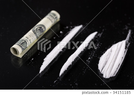 Cocaine on black Cocaine on black 34151185