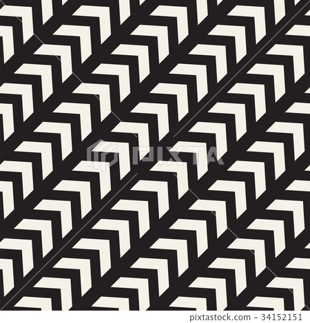 Seamless vector pattern. Abstract geometric 34152151