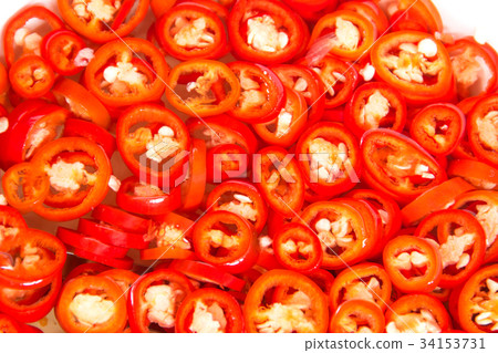 Pickled sliced chili 34153731