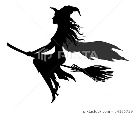 Halloween Ghosts Silhouettes Halloween Ghosts Silhouettes 34155739